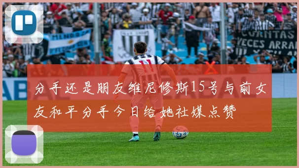 分手还是朋友维尼修斯15号与前女友和平分手今日给她社媒点赞